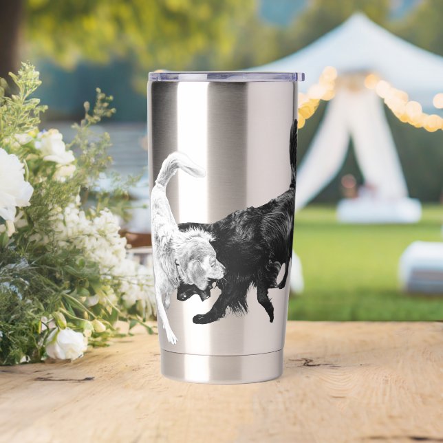 Always Ready To Play Insulated Tumbler (Wedding)