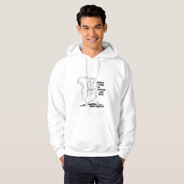 Always Ready to Protect Your Nuts Men's Wear Hoodie (Front Full)