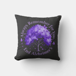 Always Remember: For You, End Alzheimer's Cushion