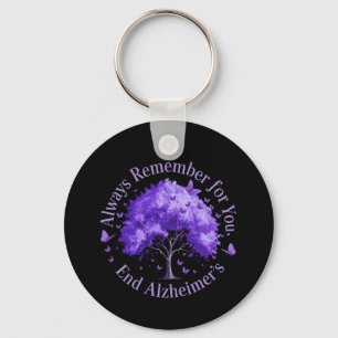 Always Remember: For You, End Alzheimer's  Key Ring
