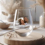 Always Remember I Love You Beer Stemless Wine Glass<br><div class="desc">Say I love you with this stylish wine glass, featurng a photo with a scratched out effect, text that reads 'ALWAYS REMEMBER I LOVE YOU; and personalised with their name, can be given to the one you love at valentines day or as a gift for another occassion such as birthdays...</div>