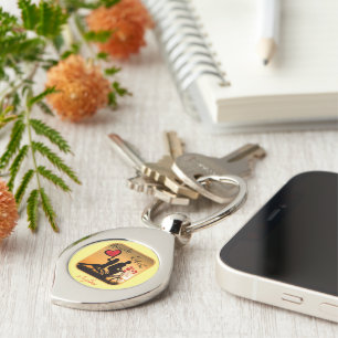 Always Romantic Love Key Ring