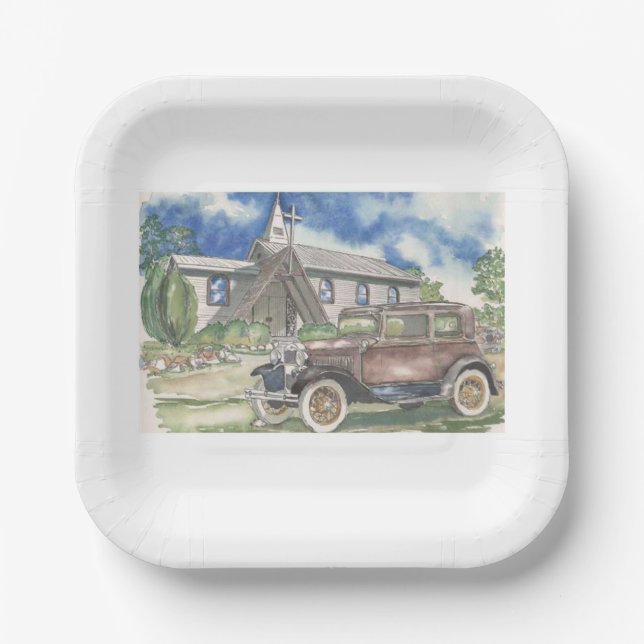 Always Room Paper Plate (Front)