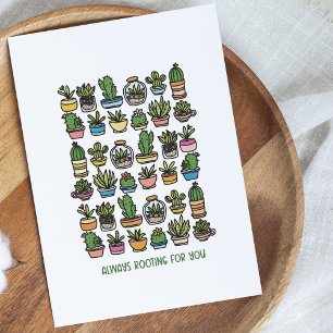 Always Rooting For You  Holiday Card