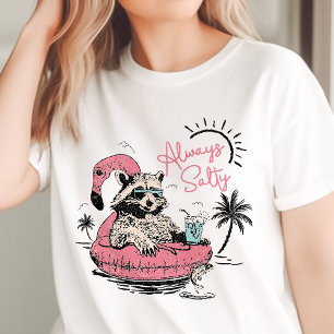 Always Salty Racoon Tri-Blend Shirt