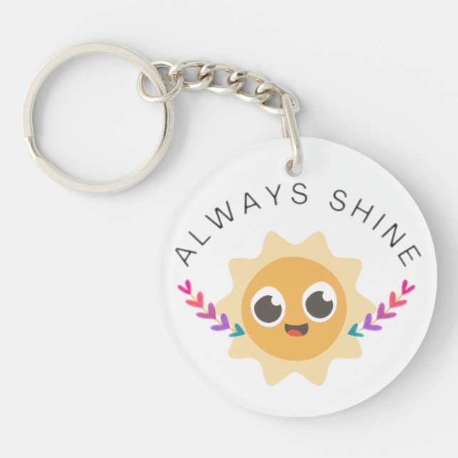 Always Shine Key Ring (Front)