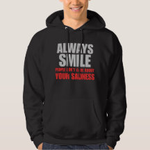 Always Smile Hoodie | Streetwear Style