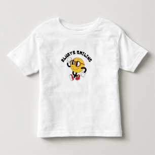Always Smiling Cute Emoji Baby T-Shirt