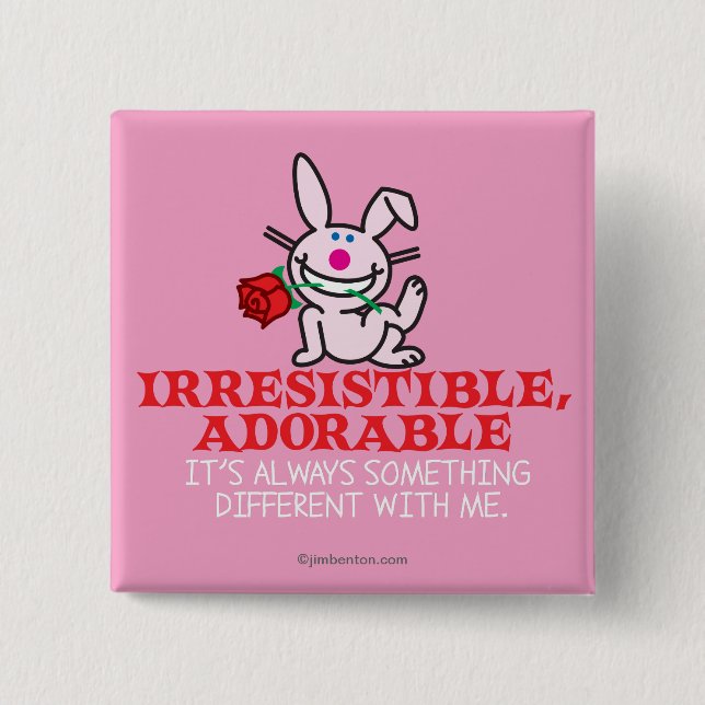 Always Something Different 15 Cm Square Badge (Front)