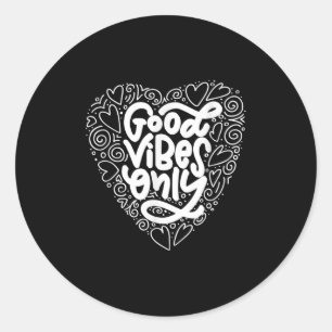 Always Stay Motivated & Stay Inspired Quotes G Classic Round Sticker