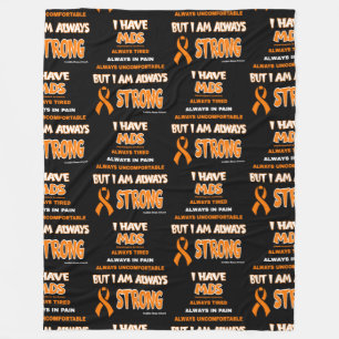 Always Strong...MDS Fleece Blanket