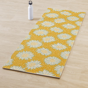 Always sunflowers yellow yoga mat