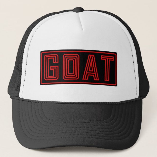 Always the GOAT  Trucker Hat (Front)