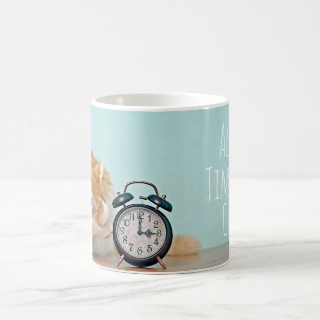 Always Time for A Cuppa Mug - The Purrfect Gift  (Center)