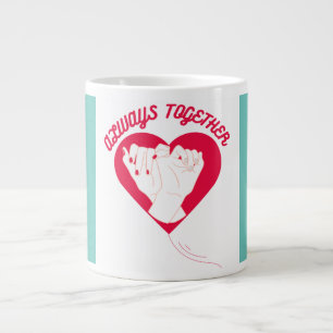Always Together Love Large Coffee Mug
