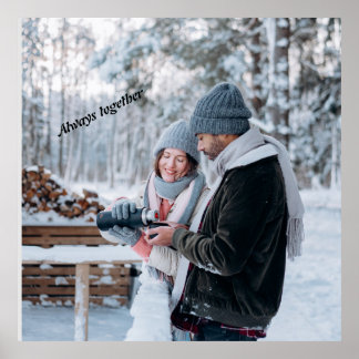 Always together metal print acrylic print