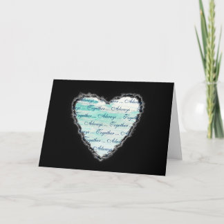 Always Together Valentine Romance Love Card