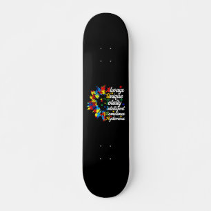 Always Unique - Autism Awareness Skateboard