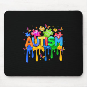 Always Unique Autism Awareness Totally Intelligent Mouse Mat