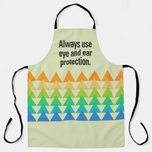Always use eye Spectrum Sage All-Over Print Apron