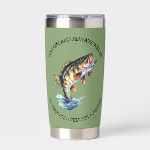 Always Will Be My First & Greatest Love Dad-Green Insulated Tumbler