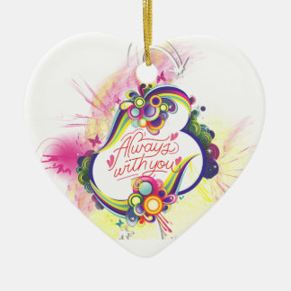 Always with you ceramic tree decoration