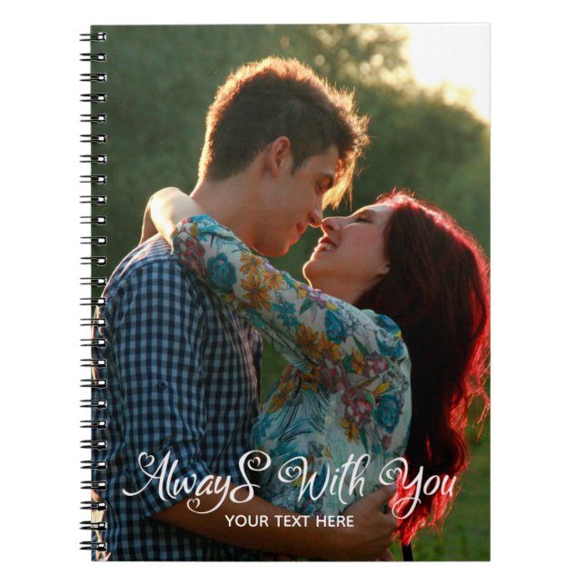 Always With You Personalised Notebook (Front)