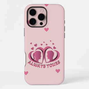 Always Yours Romantic Couple Hearts Phone Case