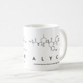 Alyce peptide name mug (Front Right)