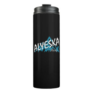 Alyeska Alaska Mountains Thermal Tumbler