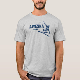 Alyeska Alaska Skier T-Shirt