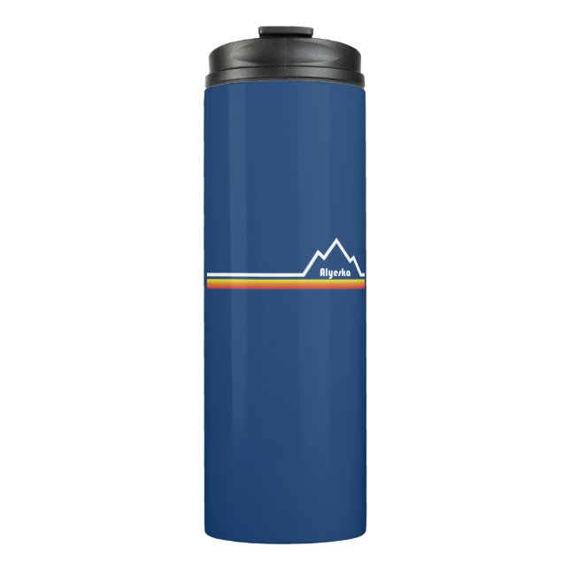 Alyeska Ski Resort Thermal Tumbler (Front)