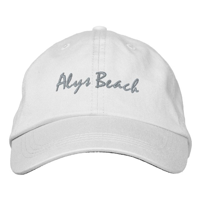 Alys Beach Florida Embroidered Baseball Hat (Front)