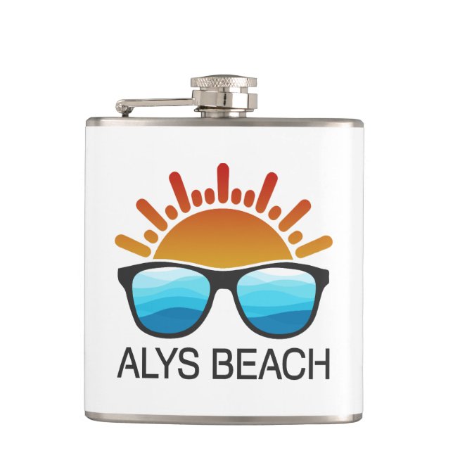 Alys Beach Sunglasses Hip Flask (Front)