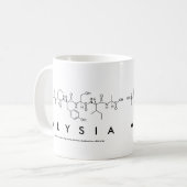 Alysia peptide name mug (Front Left)