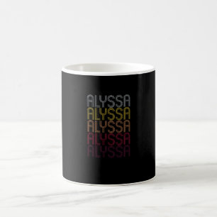 Alyssa Name Gift Personalised First Name Coffee Mug