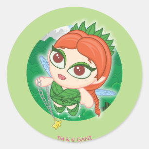 Alyssa's Magical Forest Classic Round Sticker