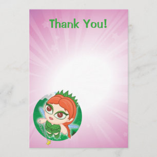 Alyssa's Magical Forest Thank You Card