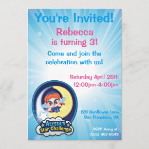 Alyssa's Star Challenge Invitation