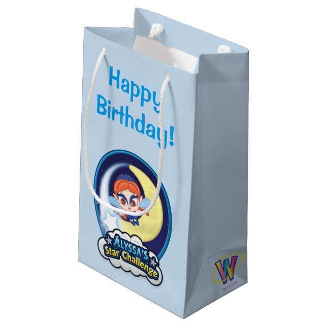Alyssa's Star Challenge Small Gift Bag (Back Angled)