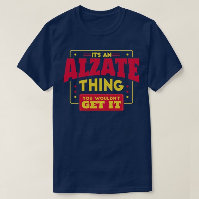 Alzate T-Shirt (Design Front)
