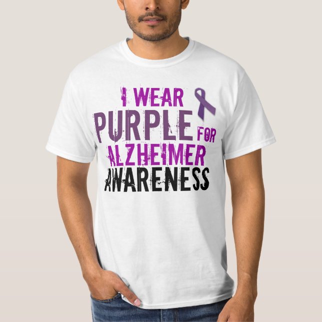 alzheimer awareness shirt (Front)