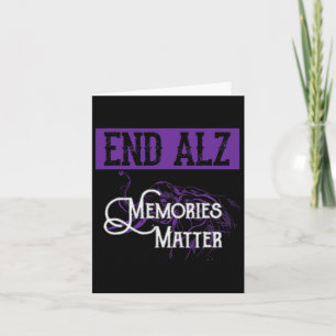 Alzheimer - Cute Heimer Awareness Graphic Card