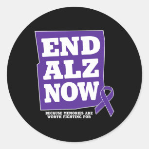 Alzheimer Now! Heimers Classic Round Sticker