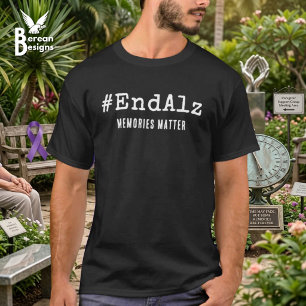 Alzheimer’s Awareness Caregiver Support  T-Shirt