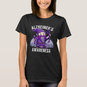 Alzheimer s Awareness Month Alzheimer Gnomes Purpl T-Shirt