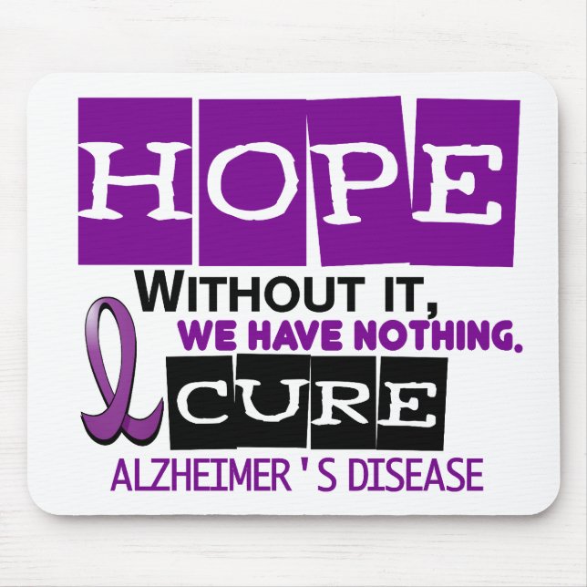 Alzheimer’s Disease HOPE 2 Mouse Mat (Front)