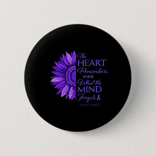 Alzheimerheimers And Raise Awareness Womens 6 Cm Round Badge