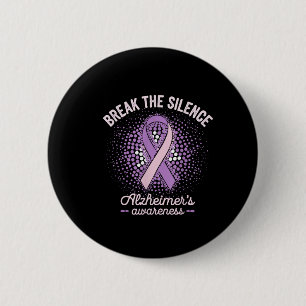 Alzheimers Awareness 6 Cm Round Badge