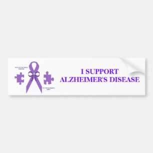 ALzheimer's Awareness Bumper Sticker